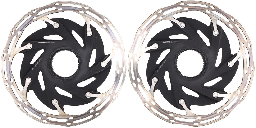 SRAM CenterLine XR CLX-R Gravel Bike Center Lock Disc Brake Rotors 160mm 1 PAIR