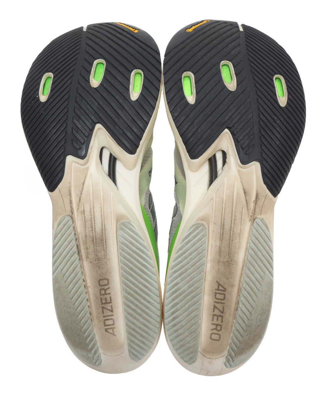 Adidas Adizero Prime X Road Running Shoes US Men 8 Linen Green Carbon EnergyRods