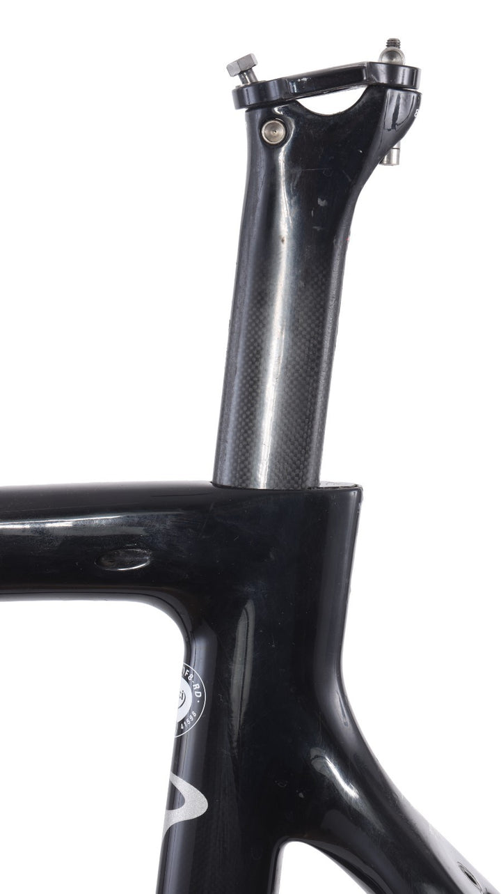 Pinarello Dogma F8 Carbon Road Bike Frameset 56cm Gloss BLACK 700c QR Italy 2015