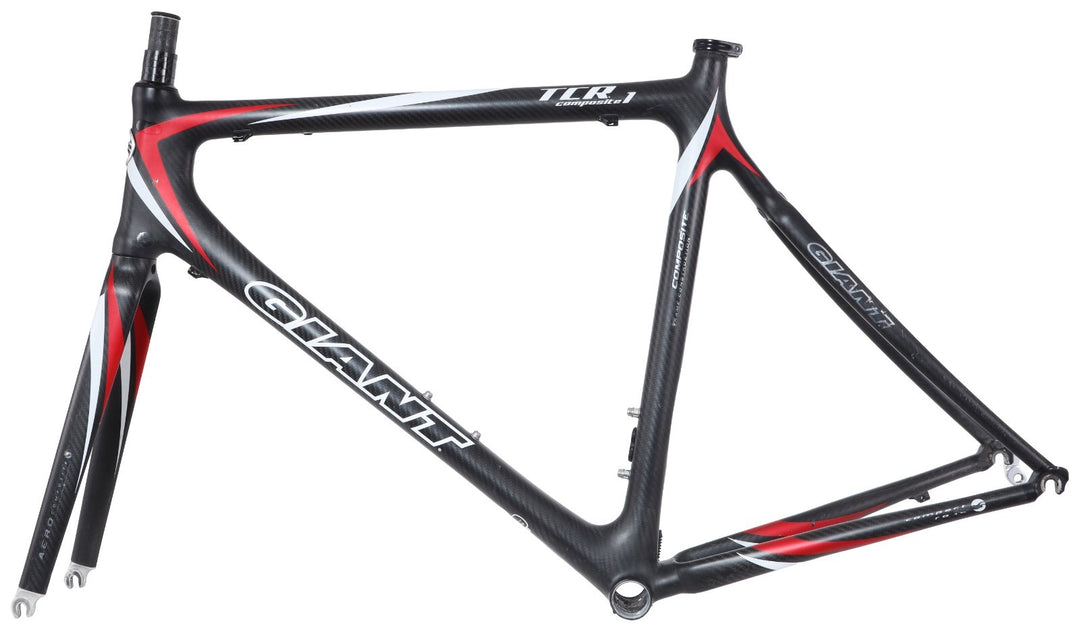 Giant TCR 1 Composite Carbon Road Bike Frameset LG Black 700c Rim QR 2004