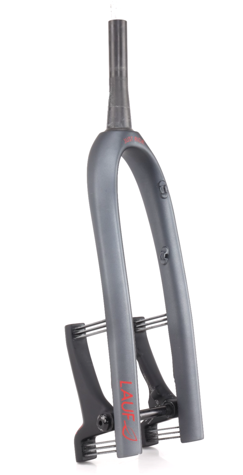 Lauf Grit SL Carbon Gravel Disc Brake 30mm Fork 1 1/2" Taper 15x100mm T/A 700c