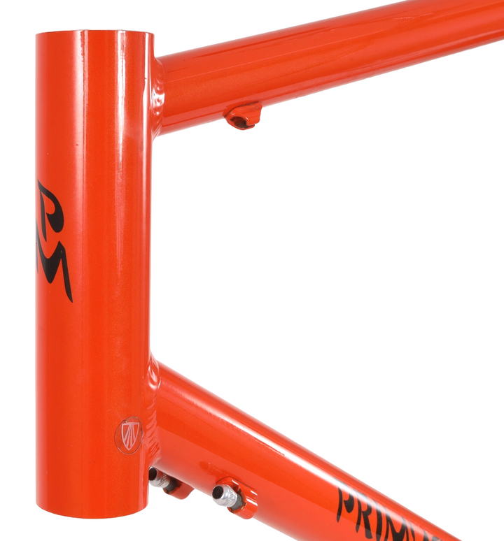 Primus Mootry Alloy Road Bike Frame 56cm ORANGE 700c QR Rim Brake Made In USA