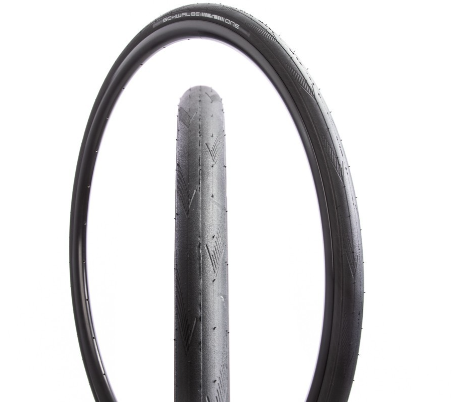 Schwalbe One Clincher Road Bike Tire 700 x 25c Black ADDIX RaceGuard