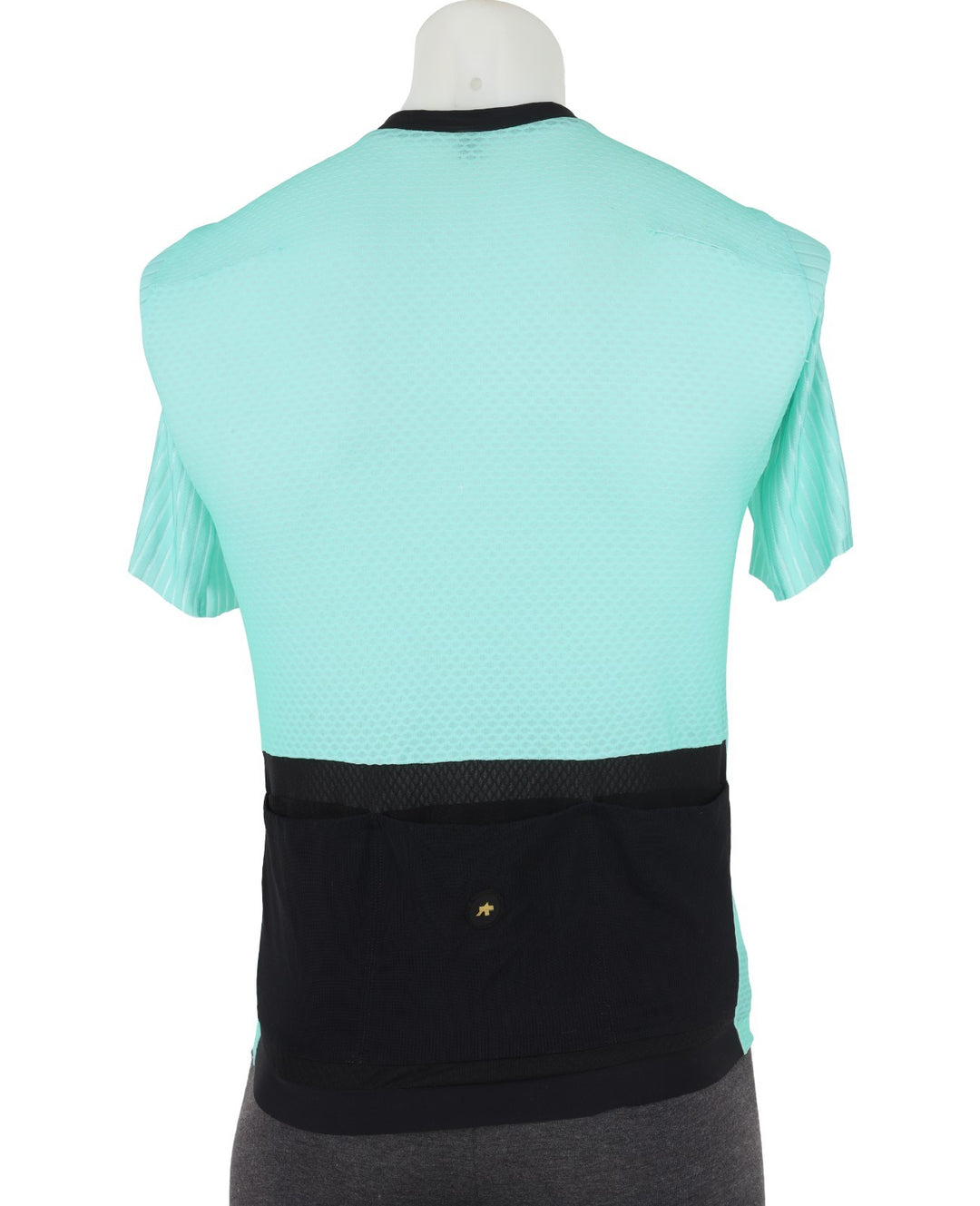 ASSOS Equipe RSR Short Sleeve Cycling Jersey Men LARGE Teal Road Bike Gravel S11