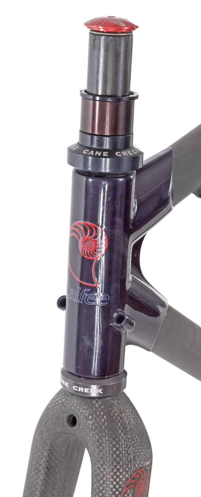 Calfee Dragonfly Pro Carbon Road Bike Frameset 54cm Rim QR USA Made 1" Steerer