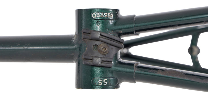 Torelli Corsa Strada Steel Road Bike Frameset 55cm Carbon Fork Green 700c Italy