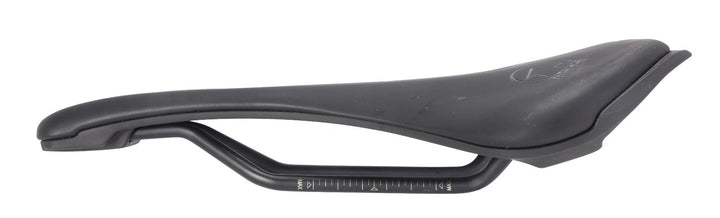 PRO Turnix Performance Carbon Road Bike Saddle 152mm 7 x 7mm INOX Gravel BLACK