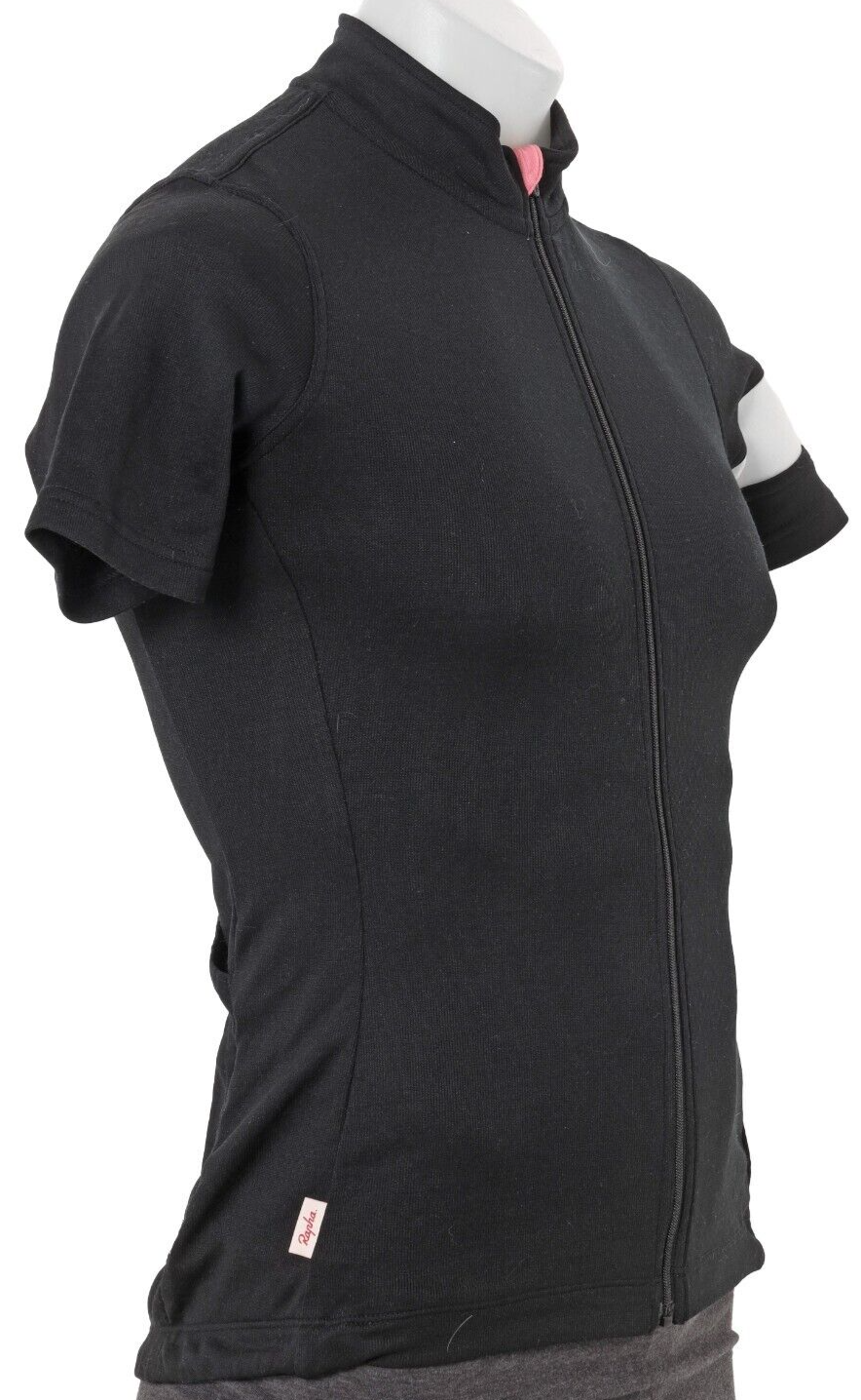 Rapha Classic Short Sleeve Jersey Women MEDIUM Black Cycling Road Bike Gravl MTB