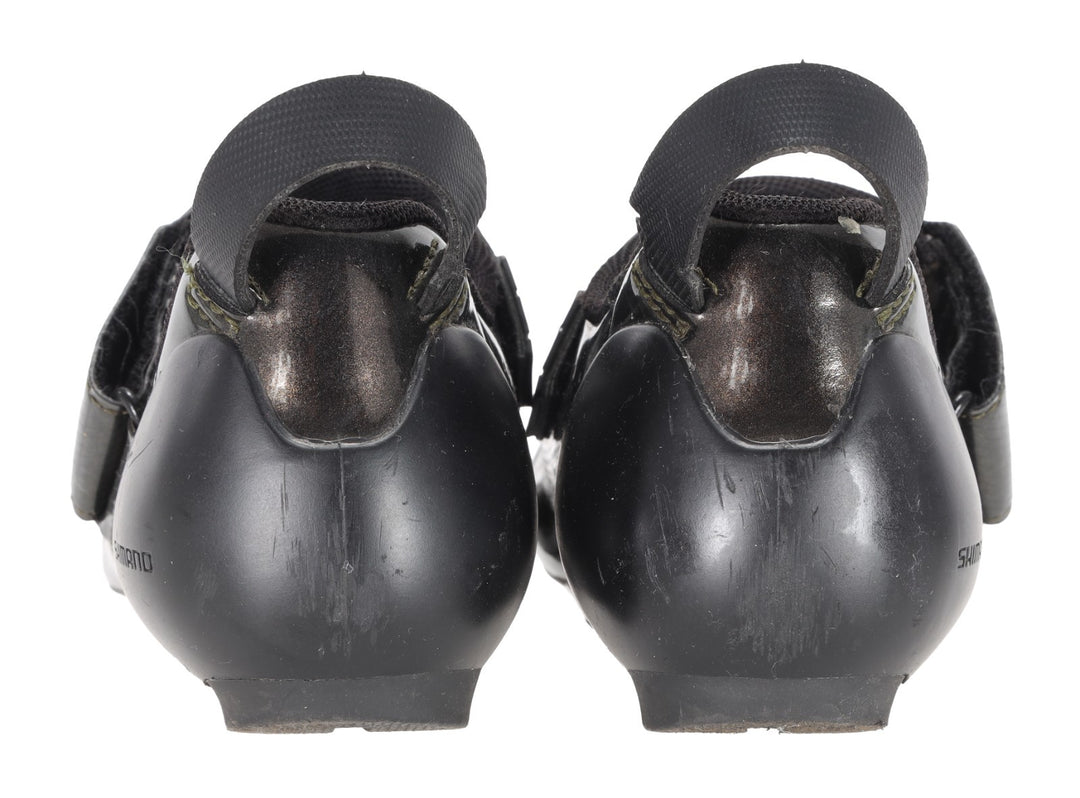 Shimano TR9 Carbon Tri Racing Shoes EU 38 US Men 5-5.5 Brown 3-Bolt SH-TR901