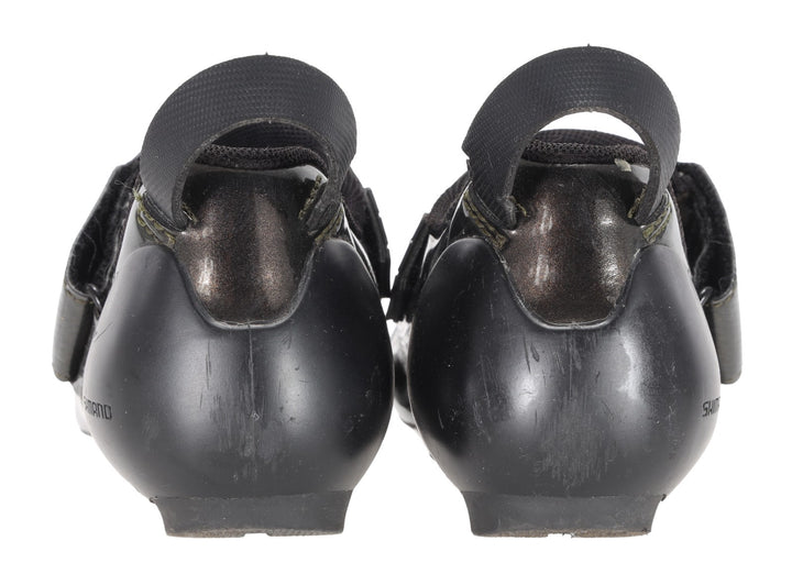 Shimano TR9 Carbon Tri Racing Shoes EU 38 US Men 5-5.5 Brown 3-Bolt SH-TR901