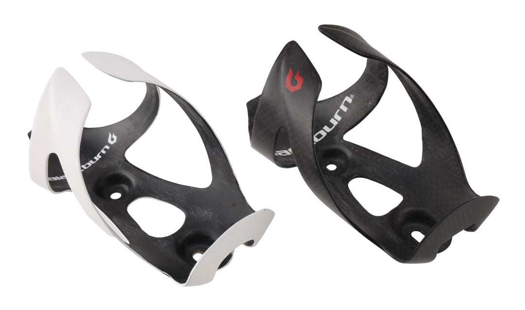 Blackburn Camber Carbon Fiber Mountain Bike Water Bottle Cages 1 PAIR Matte