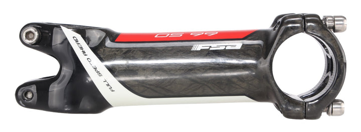 FSA OS-99 CSI Carbon Alloy Road Gravel Bike Stem 31.8 x 110mm 6º BLACK Ti Bolts