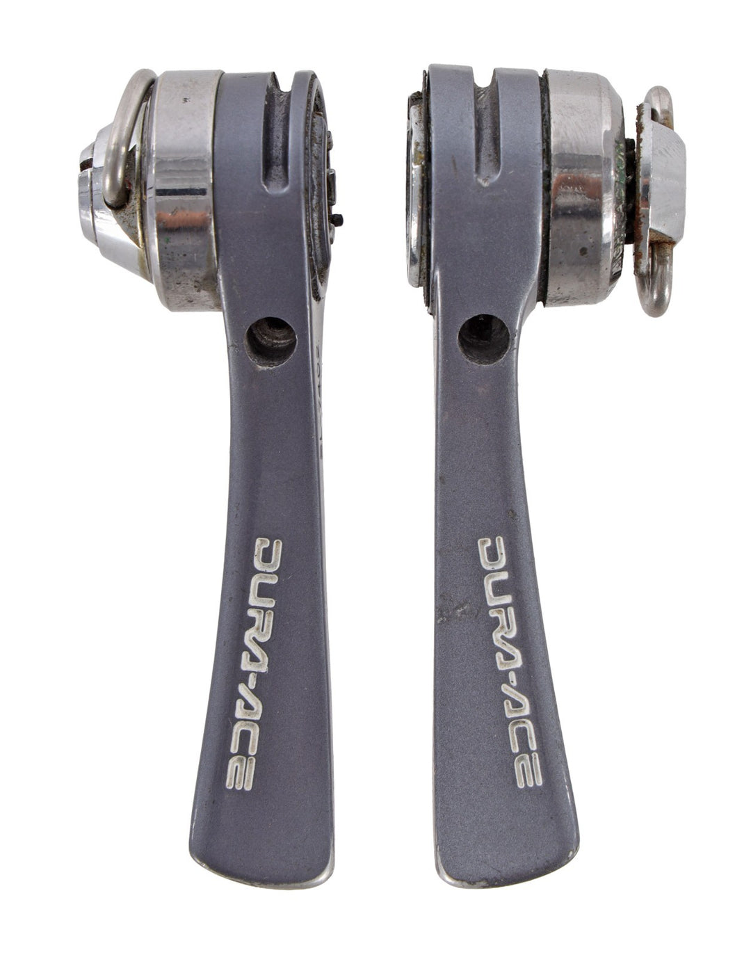Shimano Dura-Ace SL-7402 2x 8 Spd Downtube Road Shifter SET Friction SIS Cycling