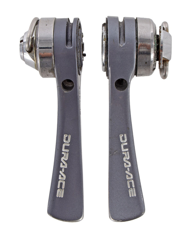 Shimano Dura-Ace SL-7402 2x 8 Spd Downtube Road Shifter SET Friction SIS Cycling