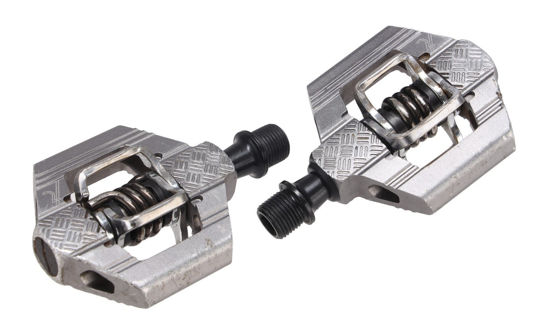 crankbrothers Candy 2 Clipless Mountain Bike Pedals GREY 9/16" 2-Bolt Gravel