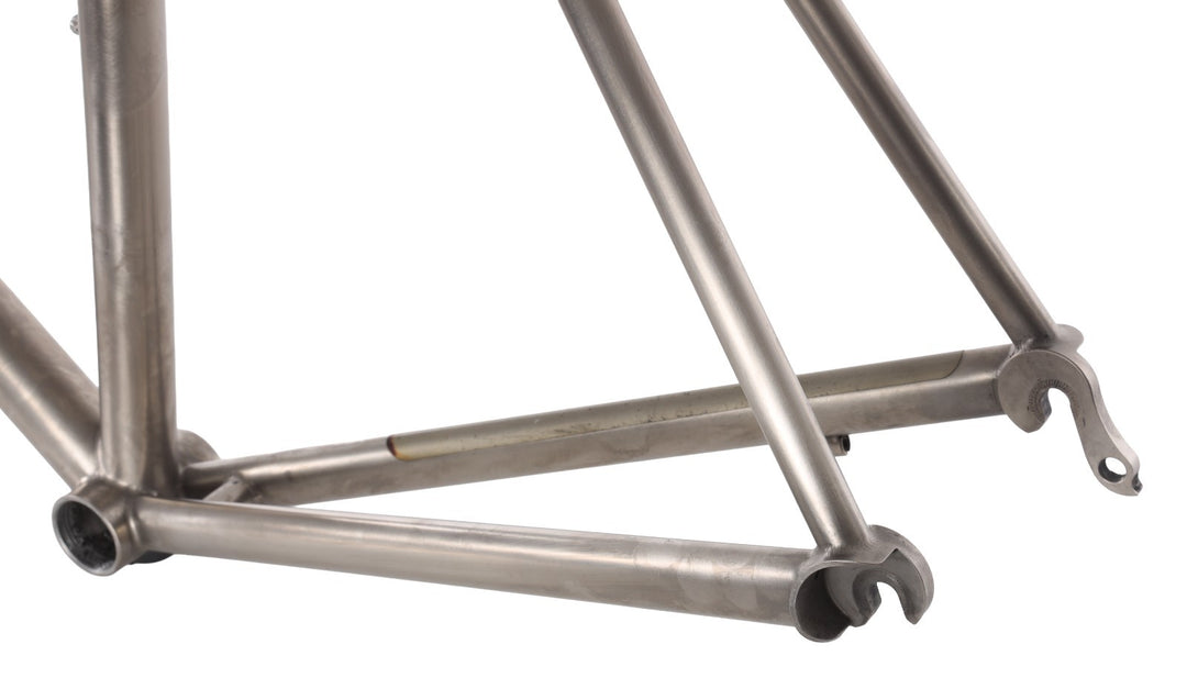 DEAN Bikes El Diente Titanium Road Frameset 56cm Carbon Fork QR Rim Brake USA