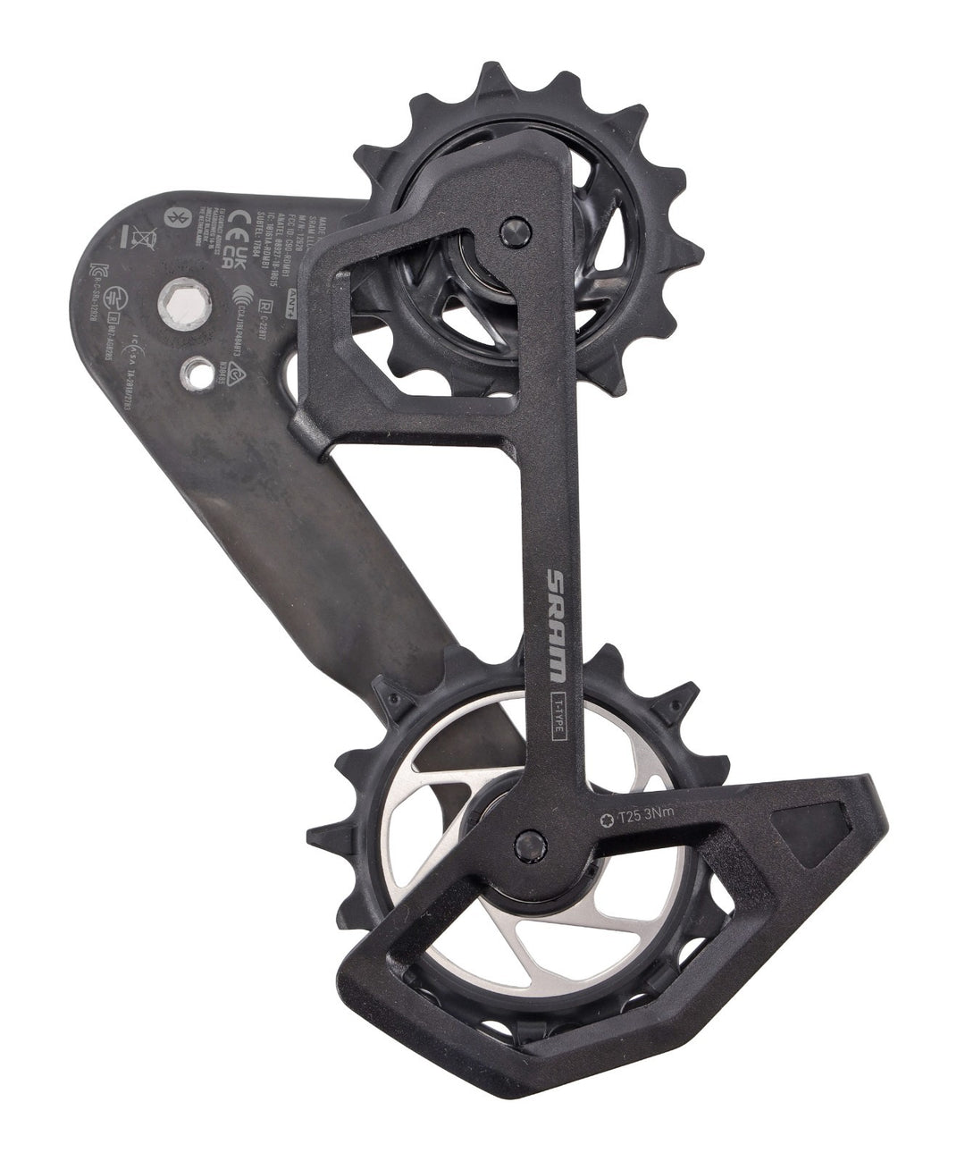 SRAM XX SL Eagle AXS T-Type Carbon Mtn Bike Derailleur Pulley Cage Assembly 52T