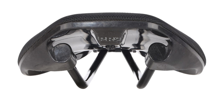 PRO Stealth Off Road Carbon Mountain Bike Saddle 142mm 7 x 7mm INOX Rail Black
