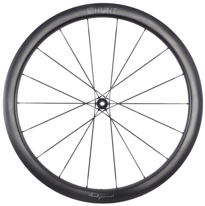 HUNT 44 Aerodynamicist UD Carbon Spoke Disc Tubeless FRONT Road Wheel 700c EZO