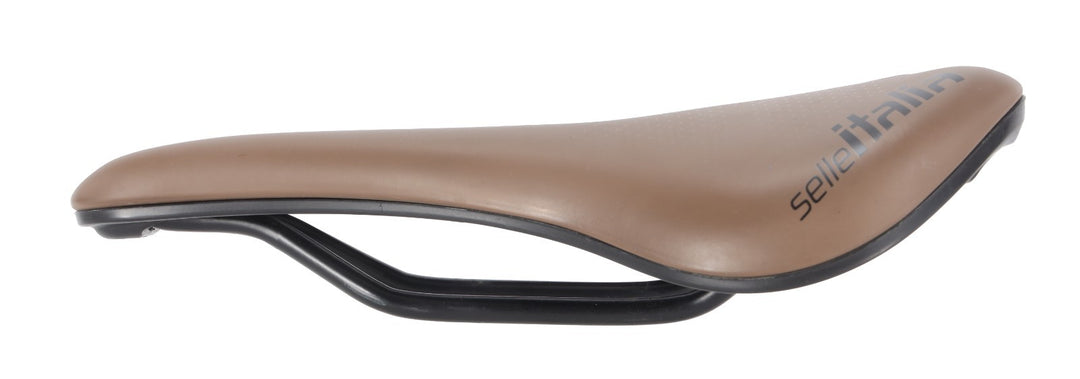 Selle Italia Novus Boost EVO Superflow Gravel Bike Saddle 145mm BROWN 7x 7mm