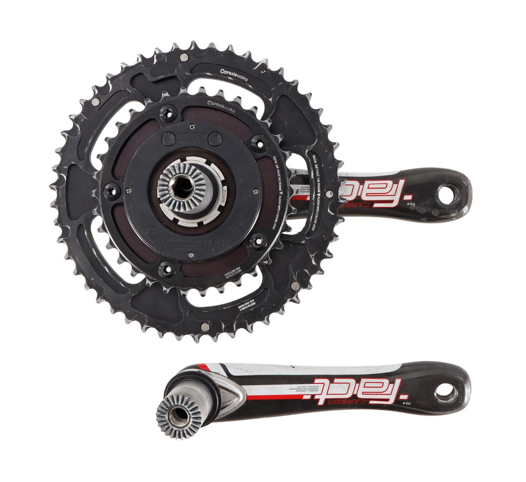 Specialized S-Works 2x 10/11s Carbon Road Bike Crankset 172.5mm 50/34T Power2Max