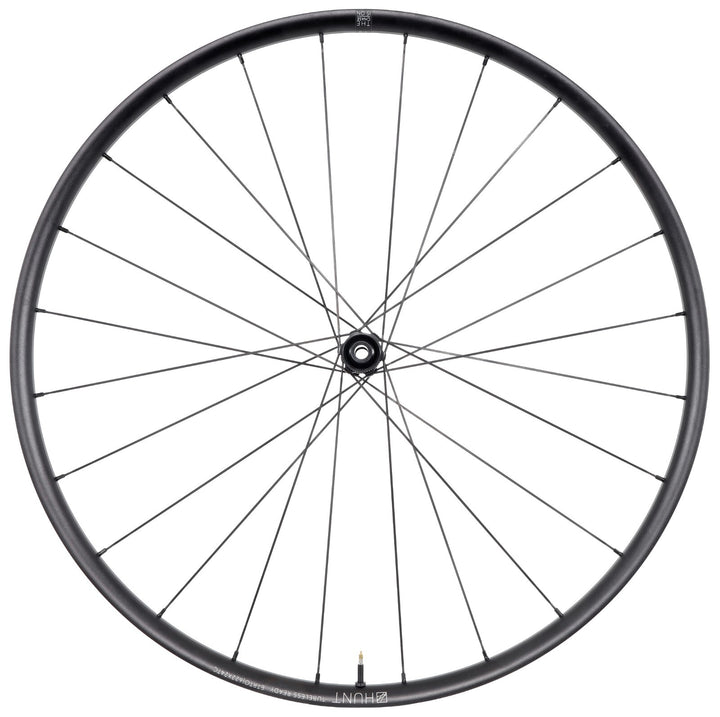 HUNT Gravel Race Alloy CL Disc Tubeless 12x 100mm FRONT Wheel 700c Road Bike CX