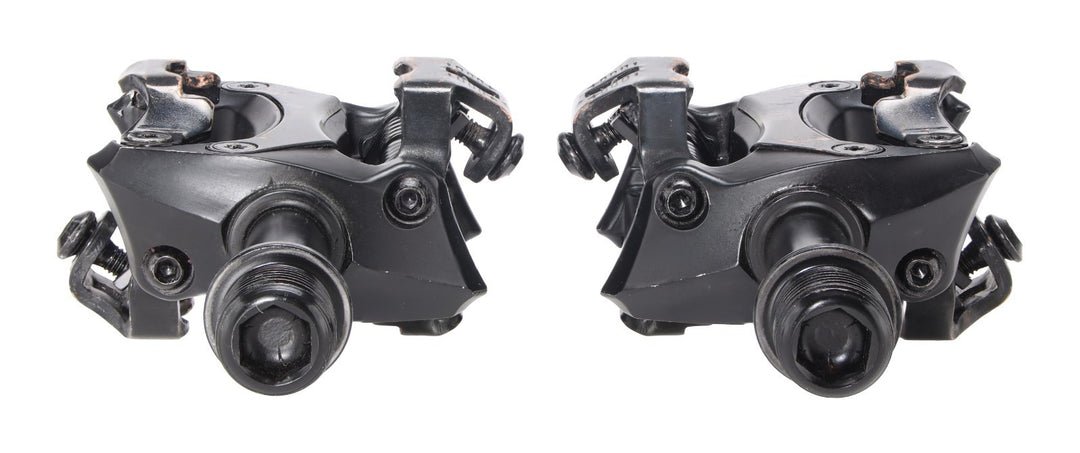 iSSi Flash II +12mm Gravel Bike SPD Pedals CrMo Spindle Sealed Bearings BLACKOUT