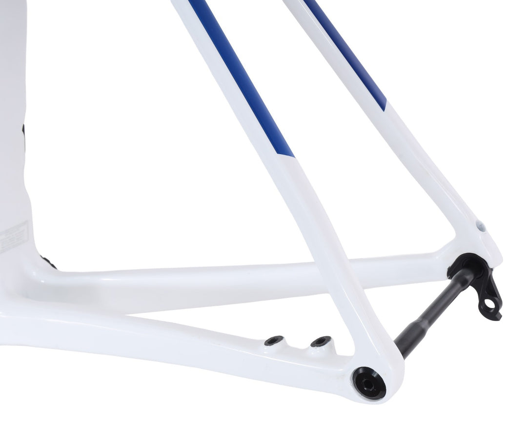 Colnago V3Rs Carbon Disc Road Bike Frameset 56cm White/Blue Thru-Axle 700c 2022