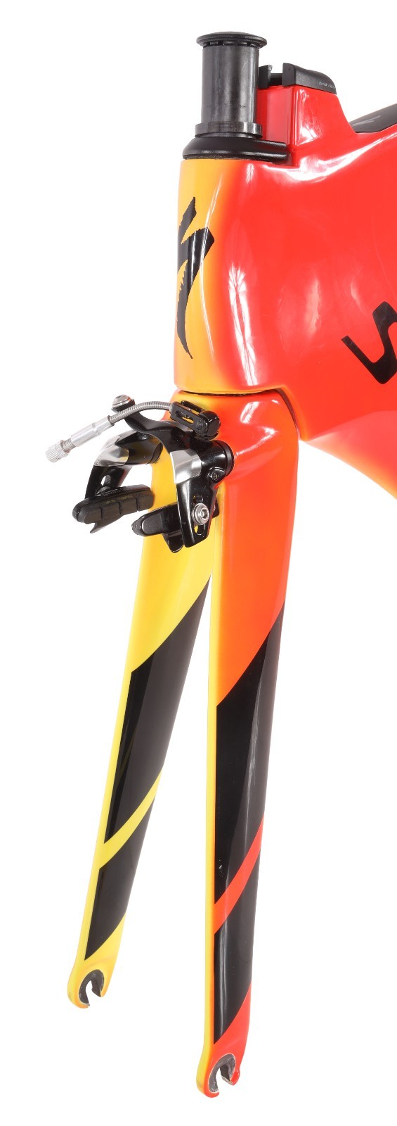 Specialized S-Works Shiv Carbon TT Frameset Module SMALL Rocket Red Rim QR 2017