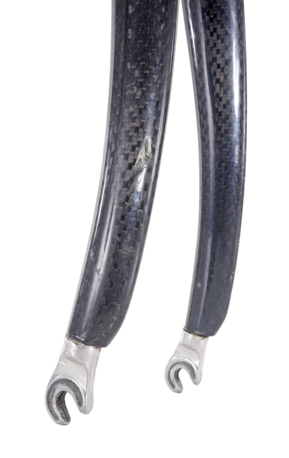 Kestrel EMS Composite Road Bike Fork 1" Threaded 700c QR Rim Nude Vintage USA
