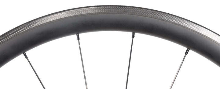 Parcours Grimpeur Carbon Road Bike FRONT Wheel Tubeless 700c Aero QR Rim Brake