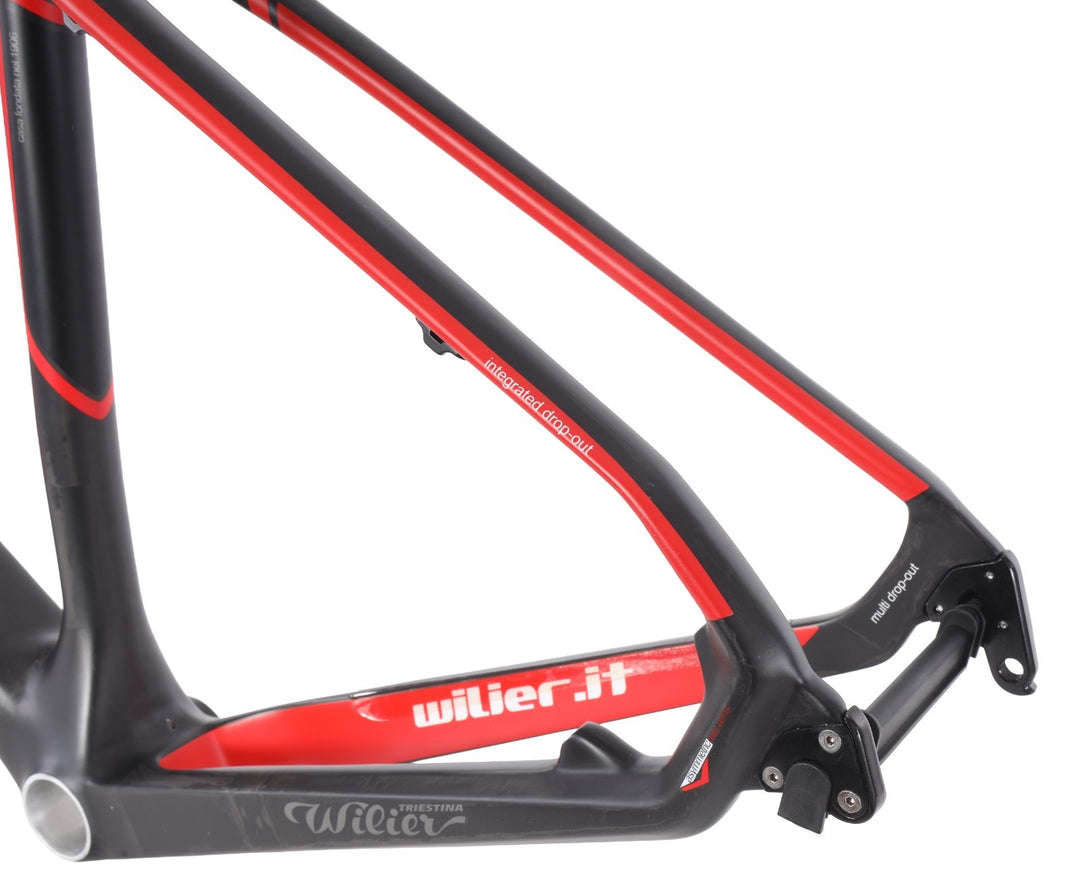 Wilier Triestina 101XN 29" Carbon Disc Hardtail Mtn Bike Frame LARGE QR/TA 2013