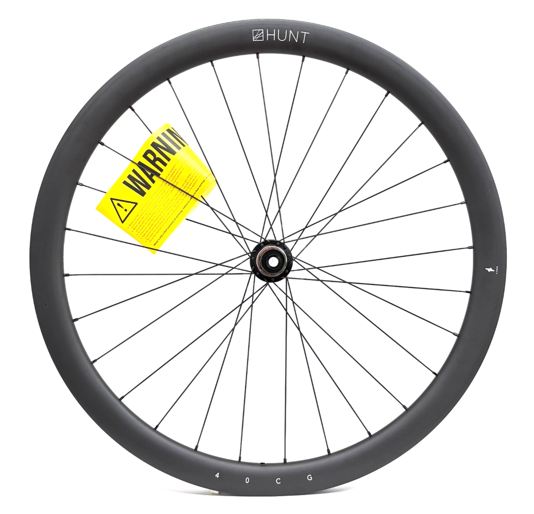 HUNT 40 Carbon Gravel Race Tubeless REAR Wheel Shimano 11s 700c TA Cross Bike