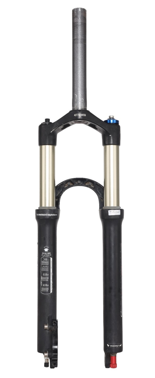 RockShox Reba Team Mtn Bike 26" Dual Air Fork 115mm Travel 1-1/8" Remote QR Disc