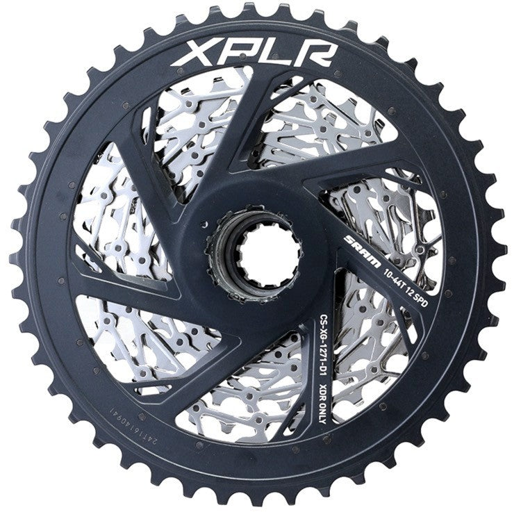 SRAM XPLR XG-1271 AXS 12 Speed Gravel Bike Cassette 10-44T  CS-XG-1271-D1 XDR