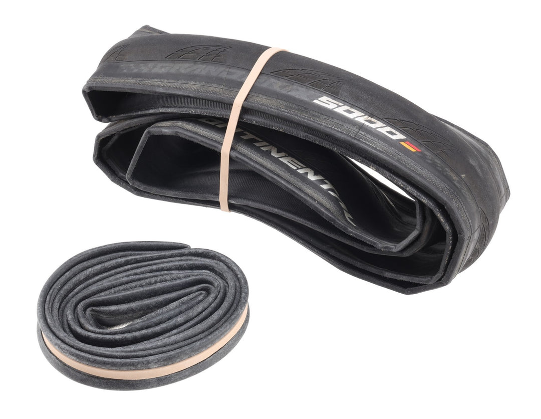 Continental Grand Prix 5000 Clincher Road Bike Tire 700 x 28c w/ Tube Tri Race