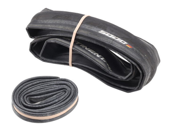 Continental Grand Prix 5000 Clincher Road Bike Tire 700 x 28c w/ Tube Tri Race