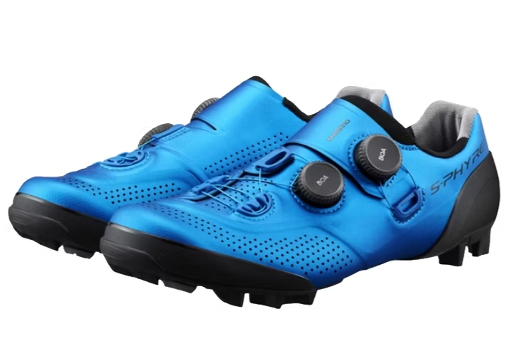 Shimano S-Phyre SH-XC902 Mountain Bike Shoes Blue EU 40 US 7 Men BOA Gravel MTB