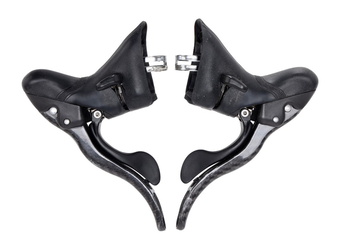 Campagnolo Super Record 2 x 11 Speed Carbon Road Bike Shift Brake Lever SET Rim