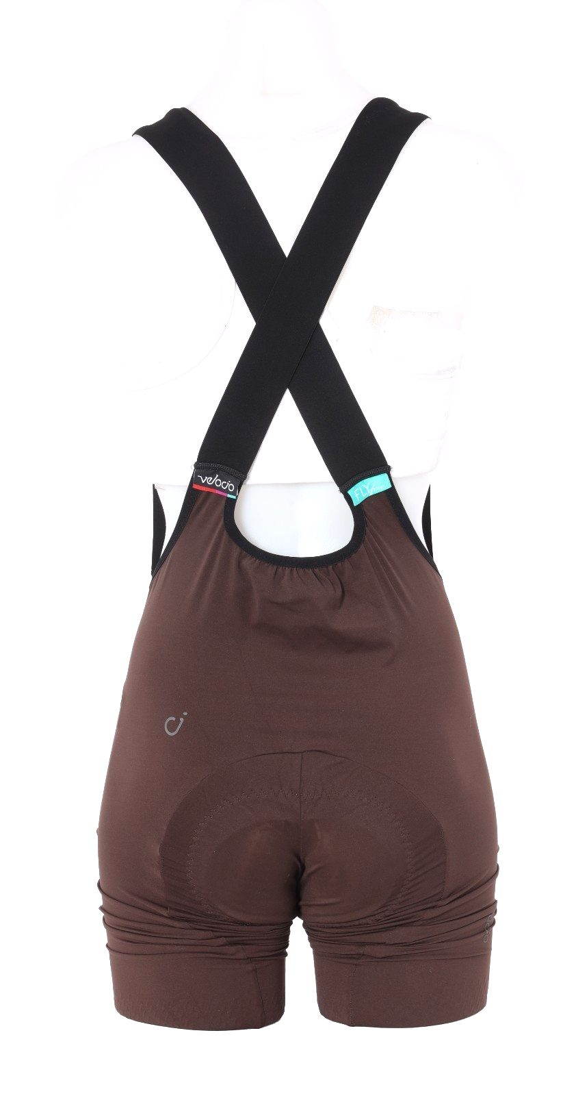 Velocio LUXE Cycling Bib Short Women SMALL Brown Road Bike Gravel Cycling