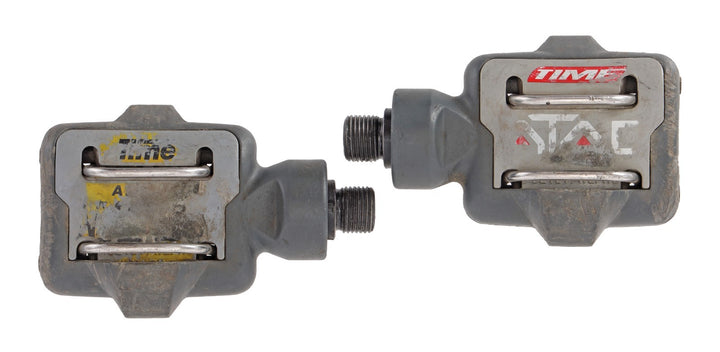 TIME ATAC Mountain Bike Clipless Pedals 2-Bolt Gray XC Gravel DH Trail MTB