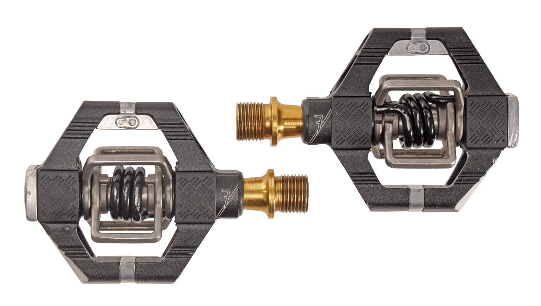 crankbrothers Candy 7 Titanium Clipless MTB Pedals BLACK  9/16" 2 Bolt Gravel CX