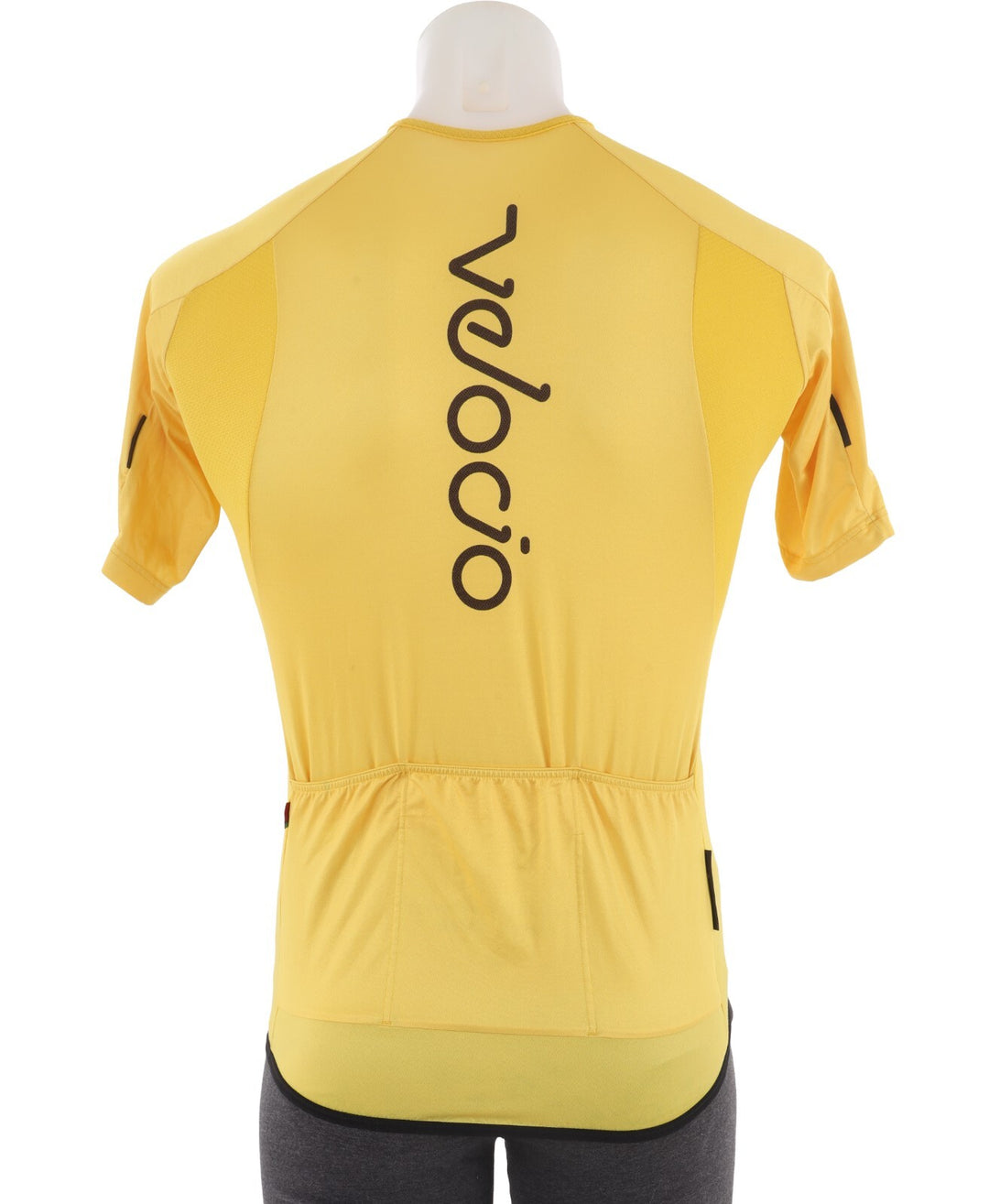 Velocio Radiator Mesh Short Slv Jersey Men MEDIUM Yellow Road Gravel Road Bike
