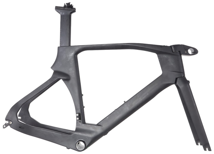 Unbranded Carbon TT Frameset Module MEDIUM Black Direct Mount Rim Brake 700c QR