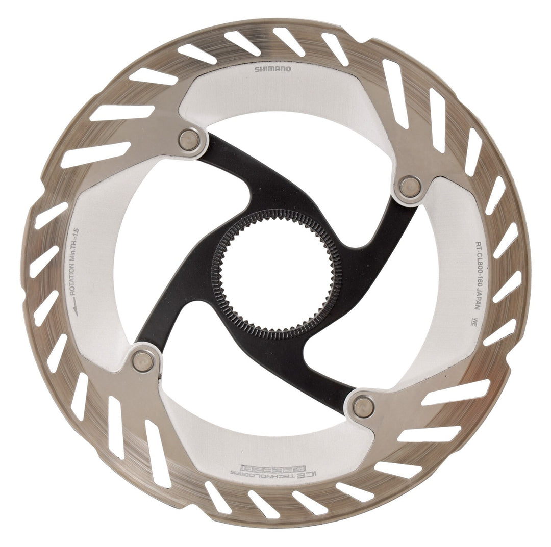 Shimano RT-CL800-160 Disc Brake Rotor 160mm IceTech Center Lock Road Bike Gravel