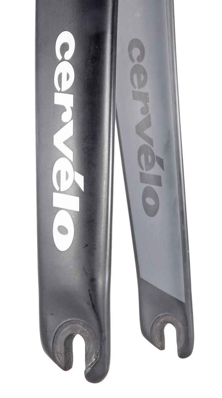 Cervelo S5 Carbon Road Bike Fork Rim Brake 700c 1 1/8" Tapered Steerer 195mm TT