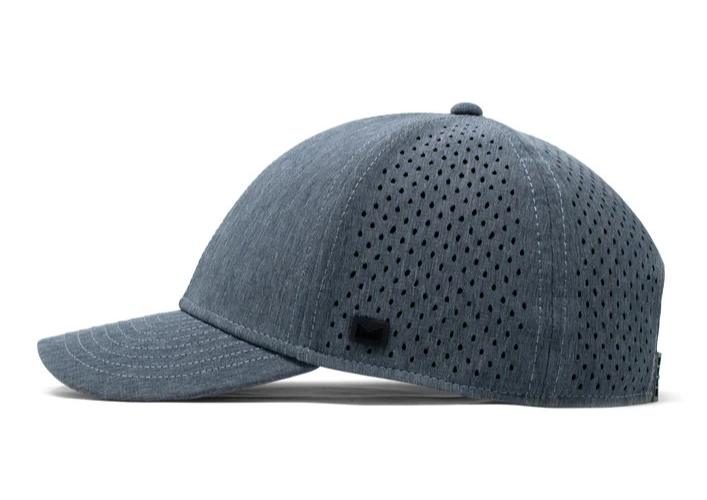 Melin A-Game HYDRO Performance Snapback Hat GREY Size 60cm Breathable Mesh Cap