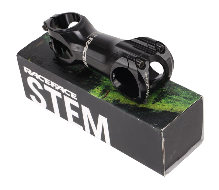 Race Face Turbine Alloy Mountain Bike Stem 31.8 x 90mm +/- 6° Trail MTB BLACK