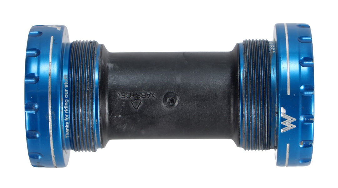 White Industries External BSA Shimano 24mm Road Bike Bottom Bracket 68mm Blue