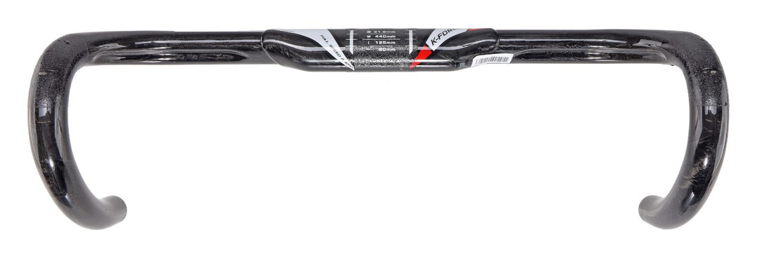 FSA K-Force Carbon Compact Road Bike Drop Handlebars 31.8 x 440mm 224 grams